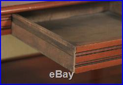 Vintage English 18th Century Style Solid Cherry Wood Rectangular Coffee Table