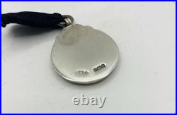 Vintage English 9ct Gold & Sterling Silver Watch Fob Medal Early 20th Century 9g