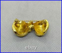 Vintage English Brooch #21 Costume Jewelry EU Collectible Antique Style