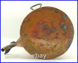 Vintage English Copper Tea Urn, Brass Handles & Tap by Staines Kitchen Equipment