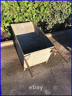 Vintage English Country House Garden Wheelbarrow great Florist display