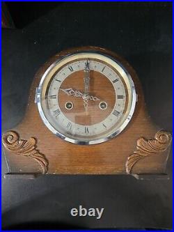 Vintage English Dubros All British DUPONTIC Striking Mantel Clock