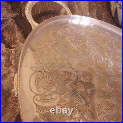 Vintage English E. P. N. S Silver 5 Piece Tea & Coffee Set. Stunning Vintage English E. P. N. S Silver 5 Piece Tea & Coffee Set. Stunning