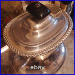 Vintage English E. P. N. S Silver 5 Piece Tea & Coffee Set. Stunning Vintage English E. P. N. S Silver 5 Piece Tea & Coffee Set. Stunning