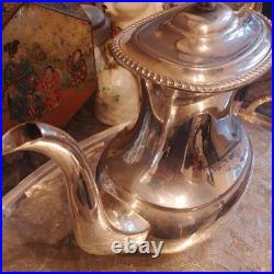 Vintage English E. P. N. S Silver 5 Piece Tea & Coffee Set. Stunning