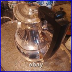 Vintage English E. P. N. S Silver 5 Piece Tea & Coffee Set. Stunning