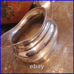 Vintage English E. P. N. S Silver 5 Piece Tea & Coffee Set. Stunning