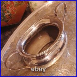 Vintage English E. P. N. S Silver 5 Piece Tea & Coffee Set. Stunning