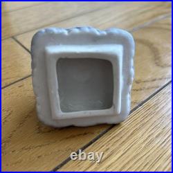 Vintage English Garden Miniature Ceramic Box, Antique Style, Collectible