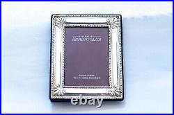 Vintage English Hallmarked Sterling Silver Photo Frame 3 1/2 x 5