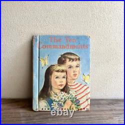 Vintage English Illustrated Antique Children's Book, Small, Colorful, Rare