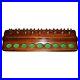 Vintage English Mahogany Wall Mounter Snooker Pool Billiards Cue Holders