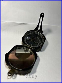 Vintage English Military Siteing Compass