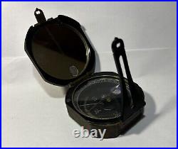 Vintage English Military Siteing Compass