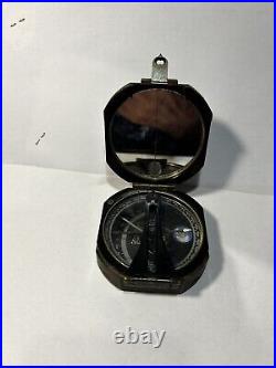 Vintage English Military Siteing Compass