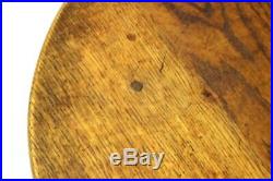 Vintage English Oak Side Table FREE Shipping 5259