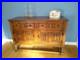 Vintage English Oak Sideboard made by Pratt's of Bradford