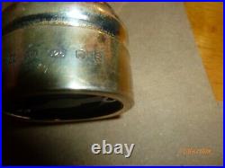Vintage English Pepper Mill Grinder Sterling Silver Solid 7oz