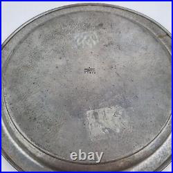 Vintage English Pewter Liberty & Co. Charger Tray 01213 Hammered Decor 35.2cm