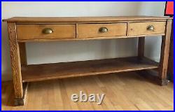 Vintage English Pine Potboard Dresser