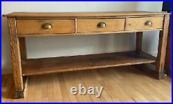 Vintage English Pine Potboard Dresser