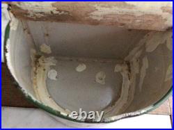 Vintage English SEL Tin Can, Antique, 24cm Used