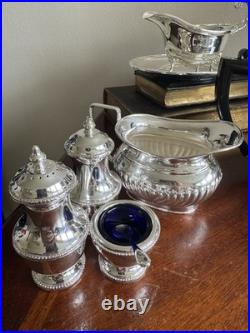 Vintage English Silver Plate Tea Set
