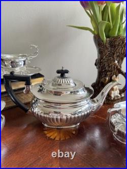 Vintage English Silver Plate Tea Set