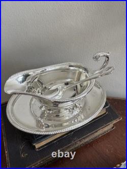 Vintage English Silver Plate Tea Set