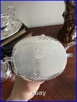 Vintage English Silver Plate Tea Set