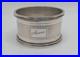 Vintage English Sterling Silver Napkin Ring Anne name engraving, dated 1957