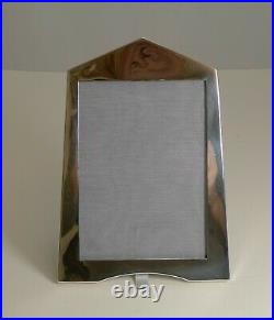 Vintage English Sterling Silver Photograph / Picture Frame Art Deco 1921