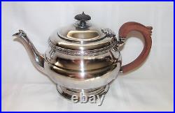 Vintage English Sterling Silver Teapot Adie Brothers Birmingham 1932