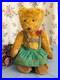 Vintage English Teddy Bear 30cm, 1960s Antique Bear