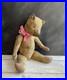 Vintage English Teddy Bear Hump Back Pronounced Nose Swivel Joints Circa 1930