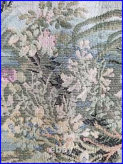 Vintage English Verdure Scene Wall Hanging Tapestry 84x58cm