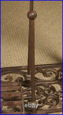 Vintage English Victorian Style Cast Iron Welly Riding Walking Boot Shoe Rack