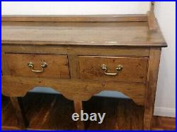 Vintage English Welsh Potboard Dresser Small / Cottage Size