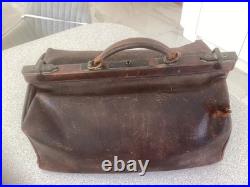 Vintage Finnegan Manchester English Leather -Doctor's case In need of TLC