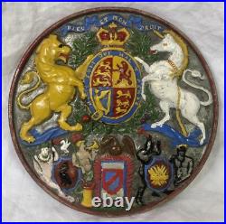 Vintage HM Royal Coat Of Arms, Crest, Warrant, Sheffield or Liverpool related
