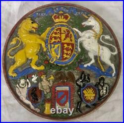 Vintage HM Royal Coat Of Arms, Crest, Warrant, Sheffield or Liverpool related