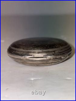 Vintage John Bennett London Antique Silver English Pocket Watch Male Accessory