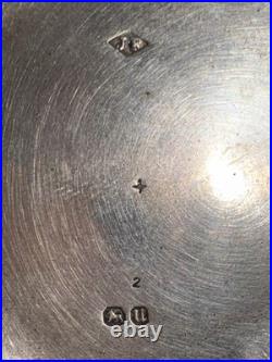 Vintage John Bennett London Antique Silver English Pocket Watch Male Accessory