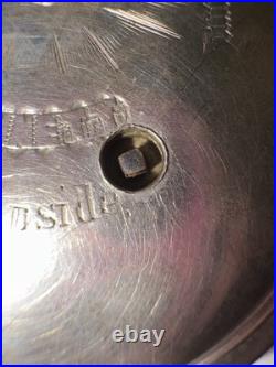 Vintage John Bennett London Antique Silver English Pocket Watch Male Accessory