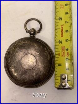Vintage John Bennett London Antique Silver English Pocket Watch Male Accessory
