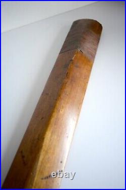 Vintage LAMBERTS Treble spring cricket bat SH Antique Wilfred Rhodes 1920's