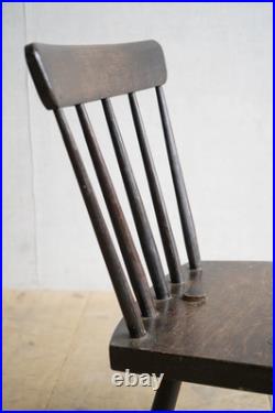 Vintage Mid Century Oak Windsor Regional English Chair