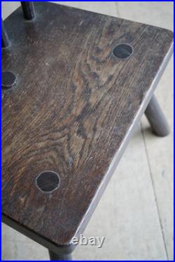 Vintage Mid Century Oak Windsor Regional English Chair