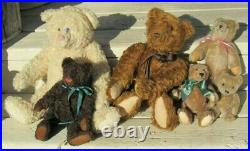 Vintage Mohair Teddy Bear 15 English Chad Valley 1940 50 Rare Paws Antique