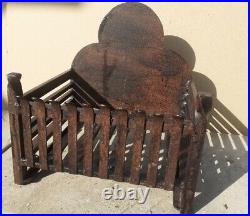 Vintage Old Antique Cast Iron Fire Grate Basket Olde English Cottage Hand Made